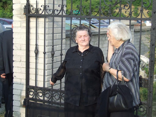 W Niekrasowie - rodzina. Ciocia Helena Buda i Ewa Ratusznik. #pogrzeby