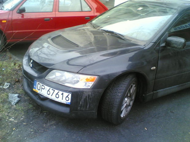 Mitsubishi Lancer EVO Opole 5,02,2008 #MitsubishiLancerEvolutionEVO