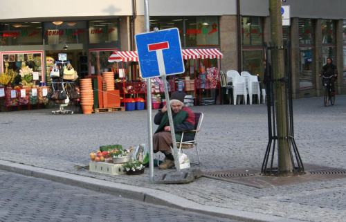 strażniczka i ślepa uliczka