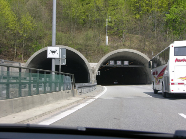 Regensburg - wjazd do tunelu