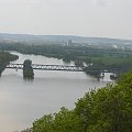 Widok z Wallhalli na Dunaj