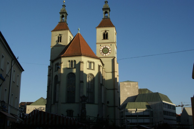Regensburg - kościół na starówce miasta