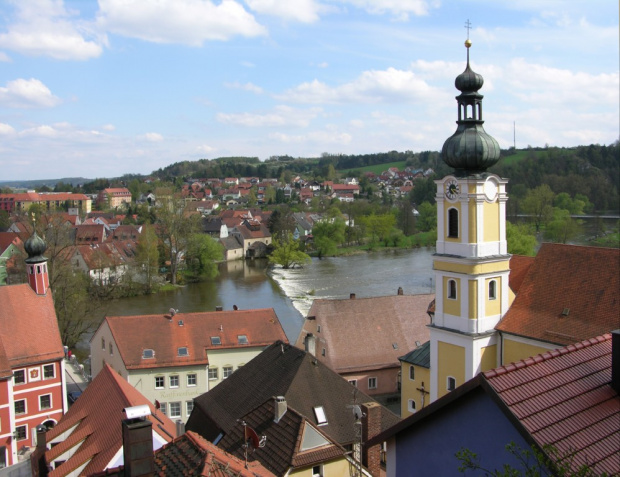 Kallmünz - widok na urokliwe miasteczko