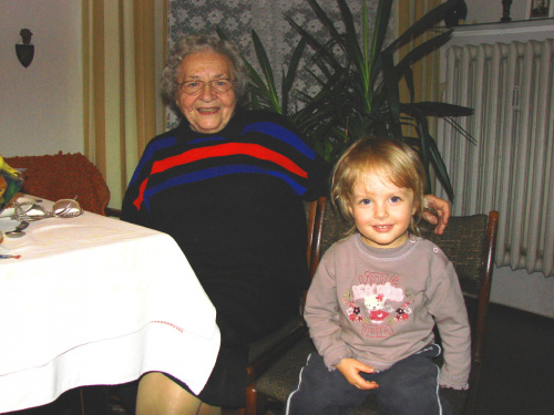 Maja i babcia Irenka z Łodzi #maja
