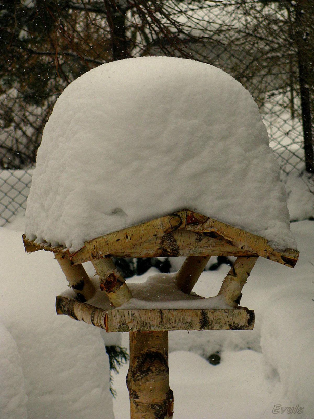 A Karmnik na to - mnie zima nie straszna bo mam wełnianą czapeczkę! :) #zima #luty