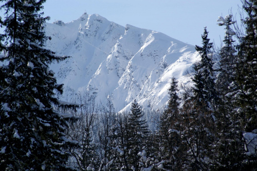 Tatry, zimą #TatraMountain #Tatry #Kasprowy #Giewont #xnifar #rafinski