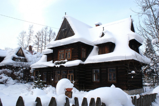 Zakopane zimą #Zakopane #góry #Tatry #mountain #winter