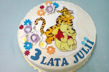 Kubuś Puchatek i Tygrysek #Tort #KubuśPuchatek #urodziny