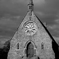 Kościółek w Arklow(Irlandia) - w tonacji czarno-białej...