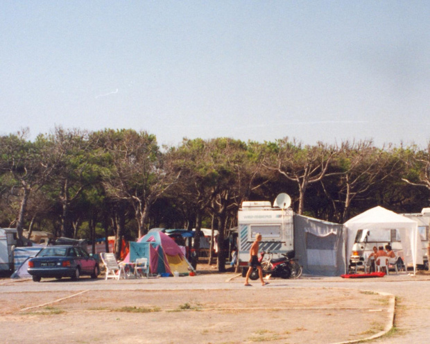 Hiszpania rok 1995 -camping Albatros pod Barceloną - wspomnienia