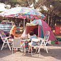 Hiszpania rok 1995 -camping Albatros pod Barceloną - wspomnienia