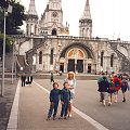 Lourdes - rok 1995 - w drodze do Hiszpani - wspomnienia