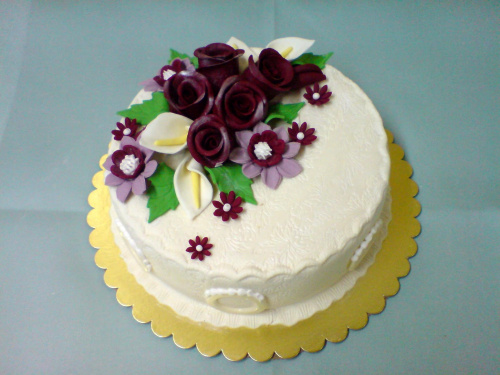 Tort urodzinowy dla pani #Tort #urodziny
