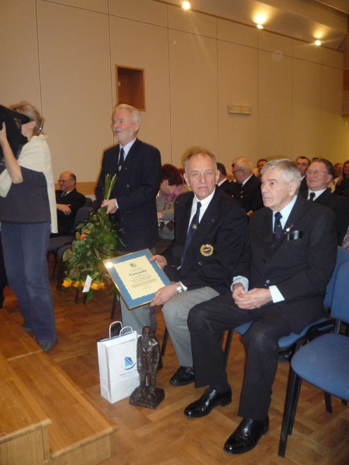 Laureaci Conradów - Michał Bogusławski i Henryk Strzelecki