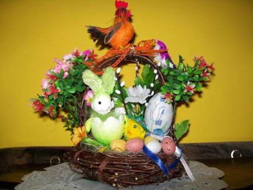stroik, rękodzieło, Wielkanoc, święta #rękodzieło #stroik #Wielkanoc
