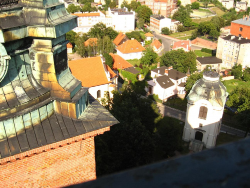 widok z wieży katedry #Gniezno #katedra