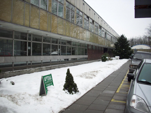 Zdjęcia zewnętrzne wykonane w IK w końcu lutego 2009 roku (proszono mnie o takowe) #InstytutKardiologii #Anin #Warszawa