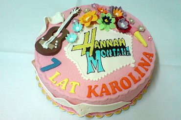 Hannah Montana - Karolina 7 Lat #HannahMontana #gitara #tort