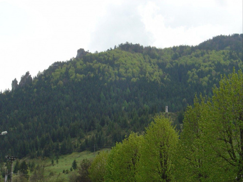 Słowacja - Terchowa (Terchová) #Terchowa #Słowacja #Janosik #pomnik #góry #lasy