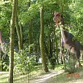 Park dinozaurów, w Rogowie, pomiędzy Gnieznem a Żninem