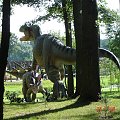 Park dinozaurów, w Rogowie, pomiędzy Gnieznem a Żninem