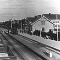 Järnvägsstationen Kopparberg.
Foto c:a ar 1910