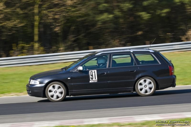 Akademia Sportowej Jazdy Porsche - Tor Poznań 19.04.09
