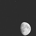 19.05.2005 Jowisz i księżyc, odległość miedzy nimi 54 min.łuku. #Jowisz #księżyc