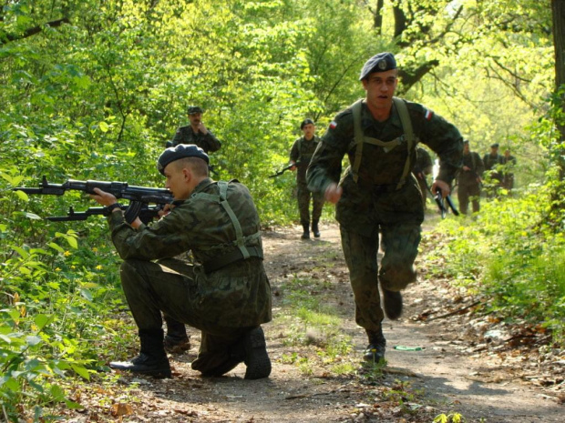 W majowy weekend w zespole leśno-parkowym Sobieszyna-Brzozowej grupa podchorążych z WSOSP w Dęblinie pod kierownictwem kapitana Dariusza Sprawki ćwiczyła taktykę. #Sobieszyn #Brzozowa