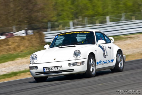 Akademia Sportowej Jazdy Porsche - Tor Poznań 19.04.09
