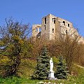 ruiny zamku w Kazimierzu