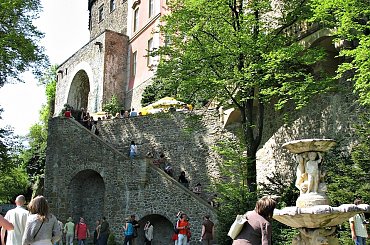 Książ- tarasy #zamek #Książ