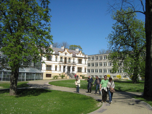 Pałac Tyszkiewiczów w Kretyndze #Litwa #Kretynga