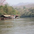Tajlandia, Kanczanaburi, hotele na wodzie