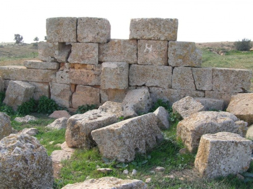 Okolice Rajny - pozostałości po osadzie rzymskiej z początku n.e