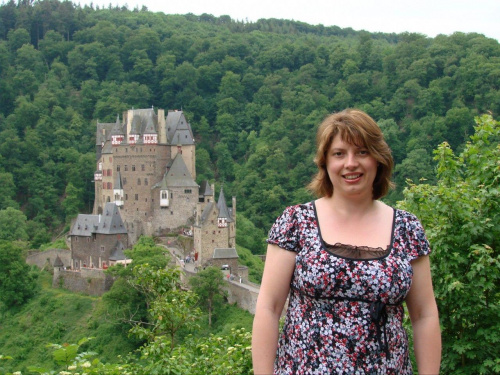 Burg Eltz #Burg #Eltz #Zamek #Niemcy #rzeka #las