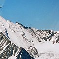 12.08.2001 Widok z Allalinhornu. #Alpy #Szwajcaria