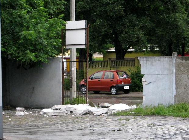 tak wygląda mur od drugiej strony