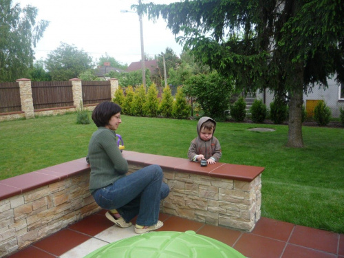 24 maja 2009, Mikołaja zabawy w ogrodzie z Anią
