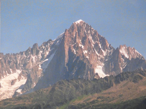 14.08.2001 Aiquille Verte (4122 m). #Alpy #Francja
