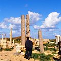 Leptis Magna (Lubda) starorzymskie miasto z ok. II w. n.e.