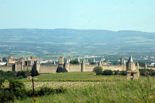 Carcassonne - miasto i gmina we Francji #CARCASSONNE #MIASTA