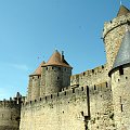 Carcassonne - potężne mury Carcassonne #CARCASSONNE #MIASTA