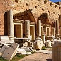 Leptis Magna (Lubda) starorzymskie miasto z ok. II w. n.e.