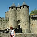 Carcassonne - potężne mury Carcassonne #CARCASSONNE #MIASTA