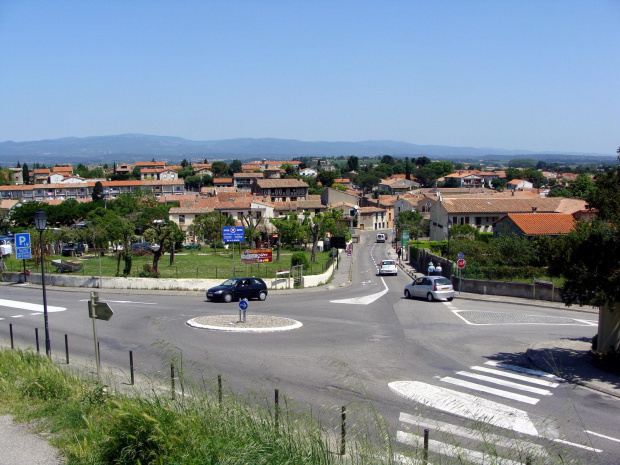 Carcassonne - miasto i gmina we Francji #CARCASSONNE #MIASTA