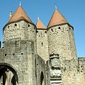 Carcassonne - potężne mury Carcassonne #CARCASSONNE #MIASTA