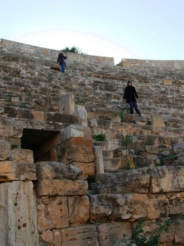 Amfiteatr i Cyrk - Leptis Magna (Lubda) starorzymskie miasto z ok. II w. n.e.