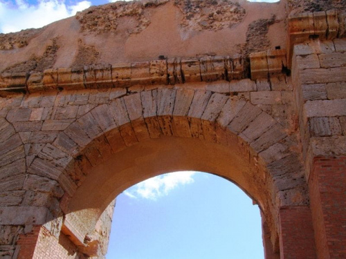 Łaźnia Hadriana - Leptis Magna (Lubda) starorzymskie miasto z ok. II w. n.e.