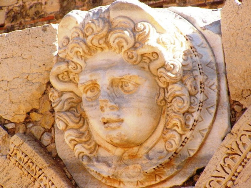 Leptis Magna (Lubda) starorzymskie miasto z ok. II w. n.e.